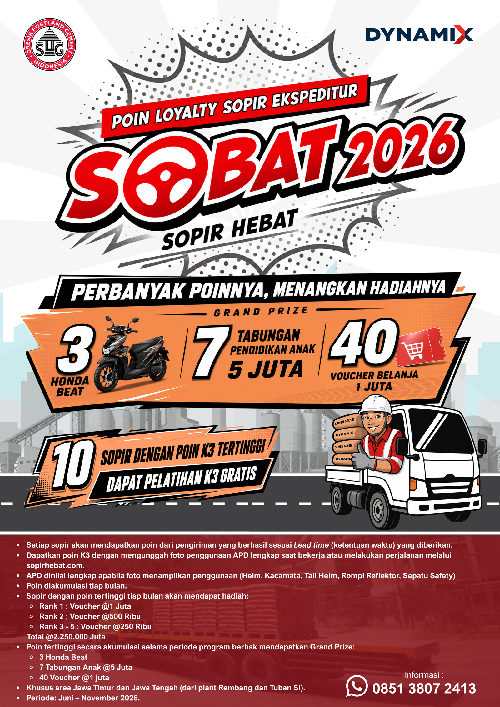 Flyer Sopir Hebat
